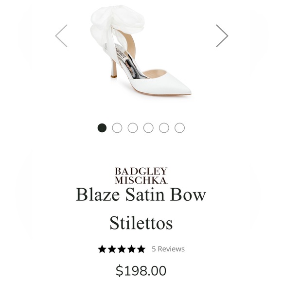 Badgley Mischka Blaze Wedding Heels - Picture 4 of 8